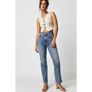 Agolde High Rise Stovepipe Jean NWT